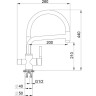 Смеситель GRANULA GR-0075 турмалин 0075 TYPMALIH